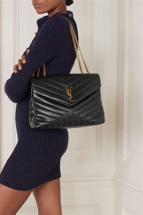 ysl saint laurent gold shoulder bag|saint loulou ysl shoulder bag.